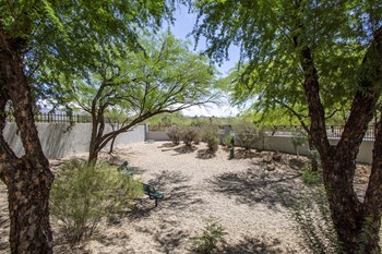 Pet area at Bear Canyon Apartments in Tucson Arizona 2021